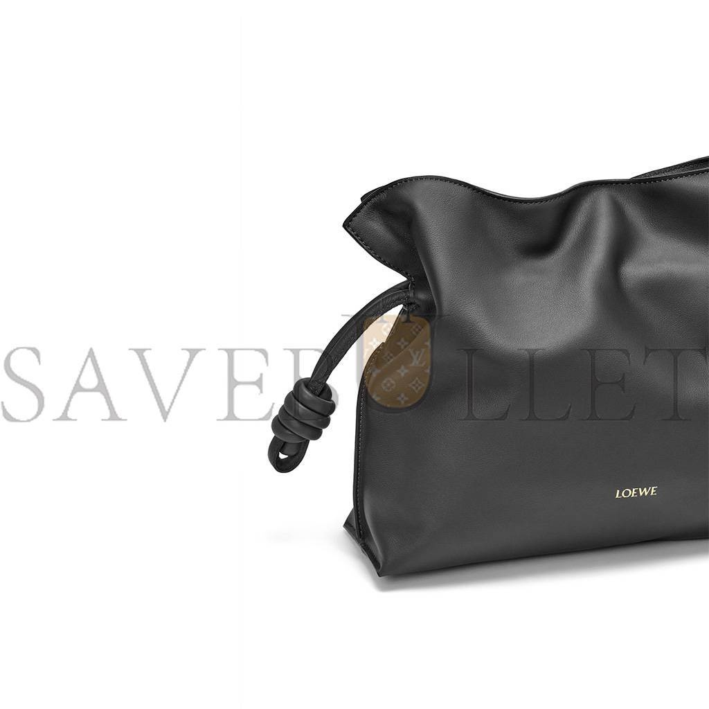 LOEWE MEDIUM FLAMENCO CLUTCH IN NAPPA CALFSKIN A411FC1XBF (30*24.5*10.5CM)